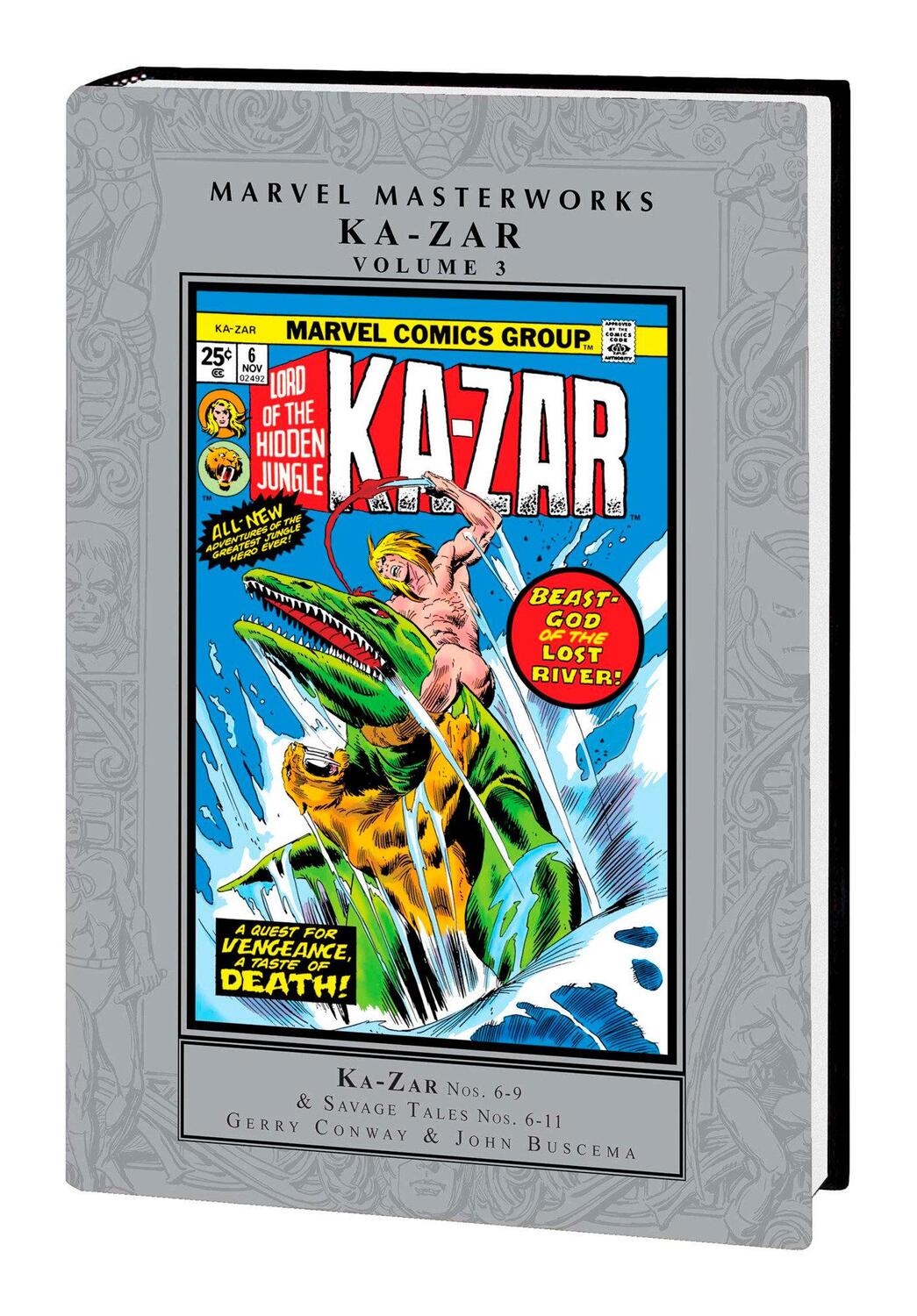 Cover: 9781302949181 | Marvel Masterworks: Ka-Zar Vol. 3 | Gerry Conway (u. a.) | Buch | 2023