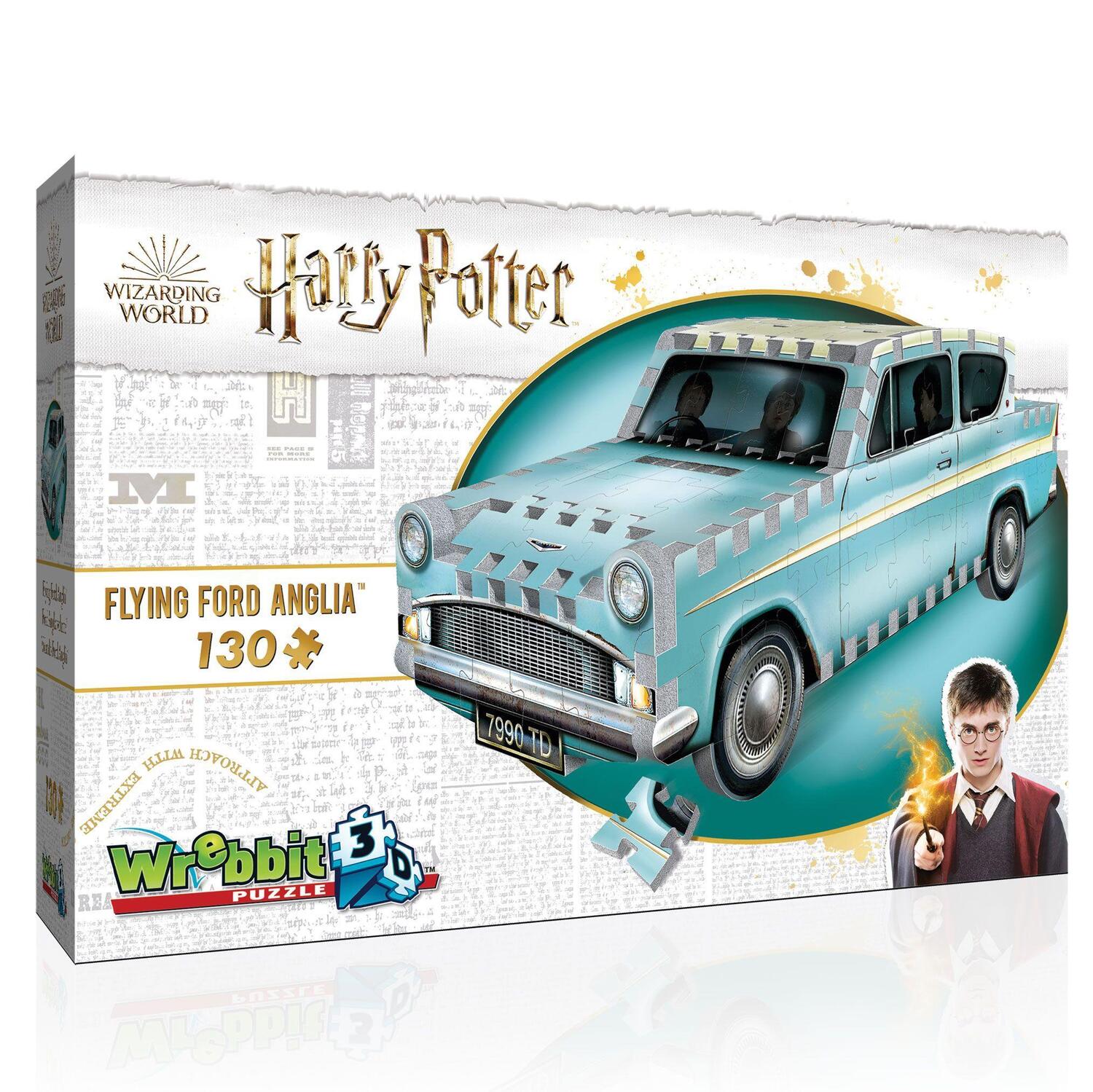 Bild: 665541002021 | Flying Ford Anglia Harry Potter. 3D-PUZZLE (130 Teile) | Spiel | 2020