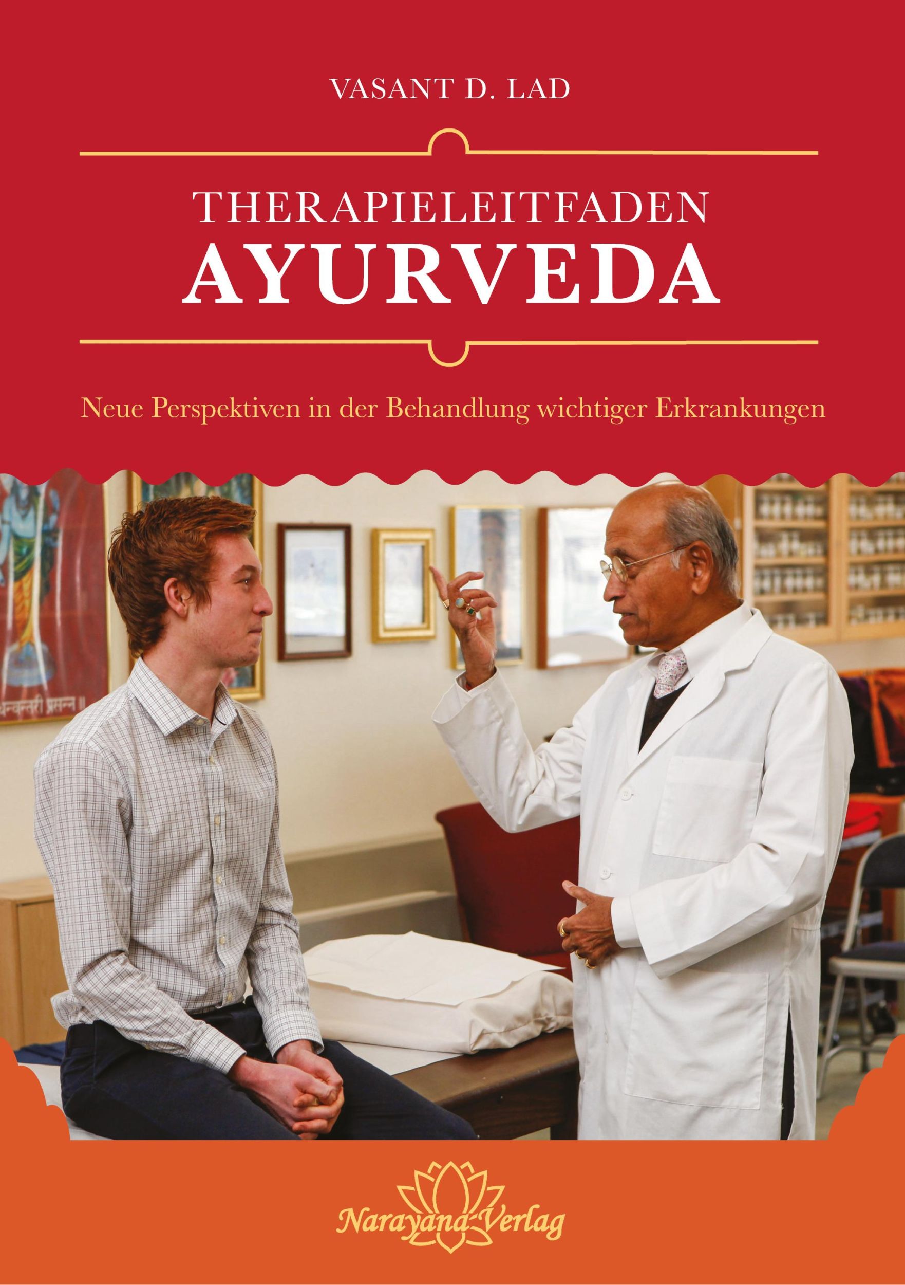 Cover: 9783955822446 | Therapieleitfaden Ayurveda | Vasant Lad | Taschenbuch | 640 S. | 2025