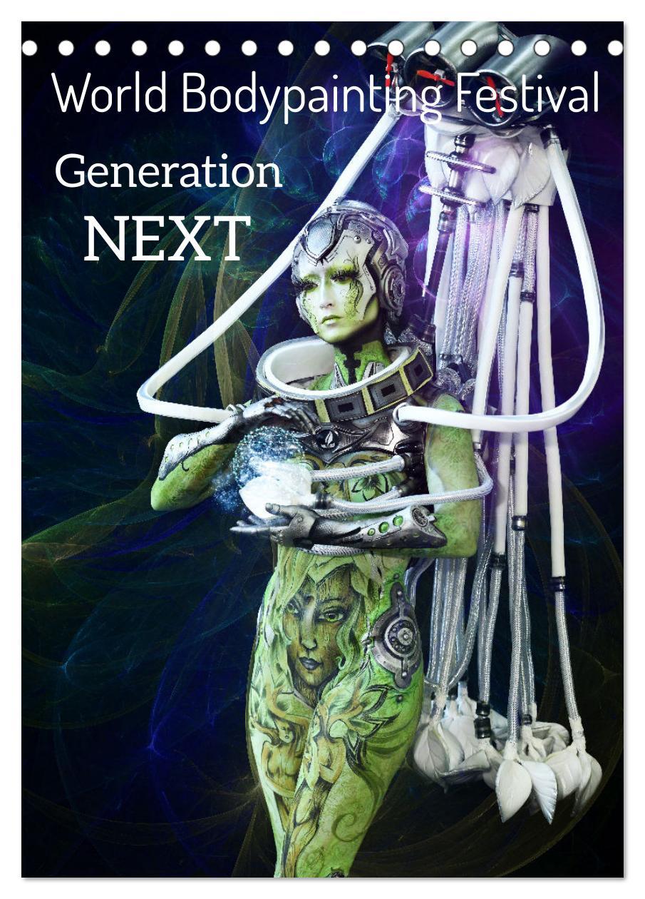 Cover: 9783435887415 | World Bodypainting Festival: Generation NEXT (Tischkalender 2025...