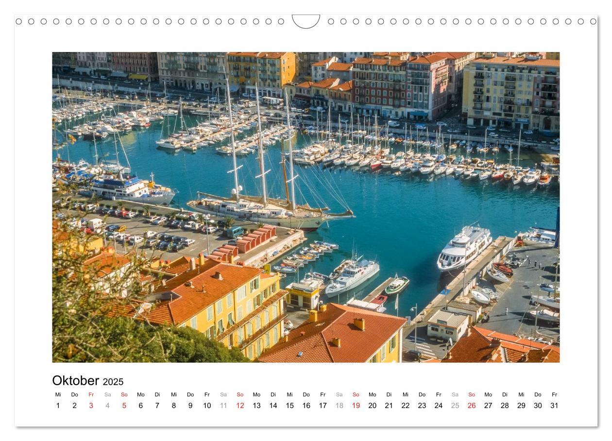 Bild: 9783435673452 | Cote d'Azur - Im Licht der blauen Küste (Wandkalender 2025 DIN A3...