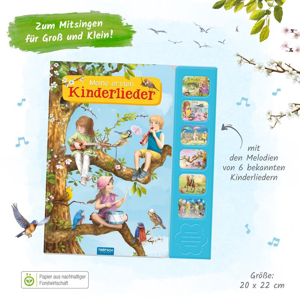 Bild: 9783988023445 | Trötsch Soundbuch Meine ersten Kinderlieder | Trötsch Verlag | Buch