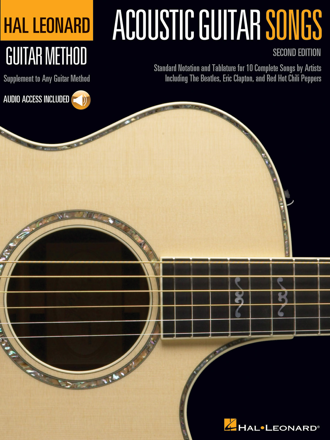 Cover: 888680698775 | Acoustic Guitar Songs - 2nd Edition | Hal Leonard Guitar Method | 2017