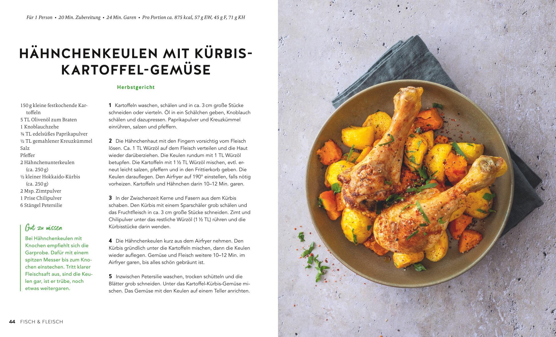 Bild: 9783833896668 | Airfryer for One | Schnelle Rezepte für 1 Person | Tanja Dusy | Buch