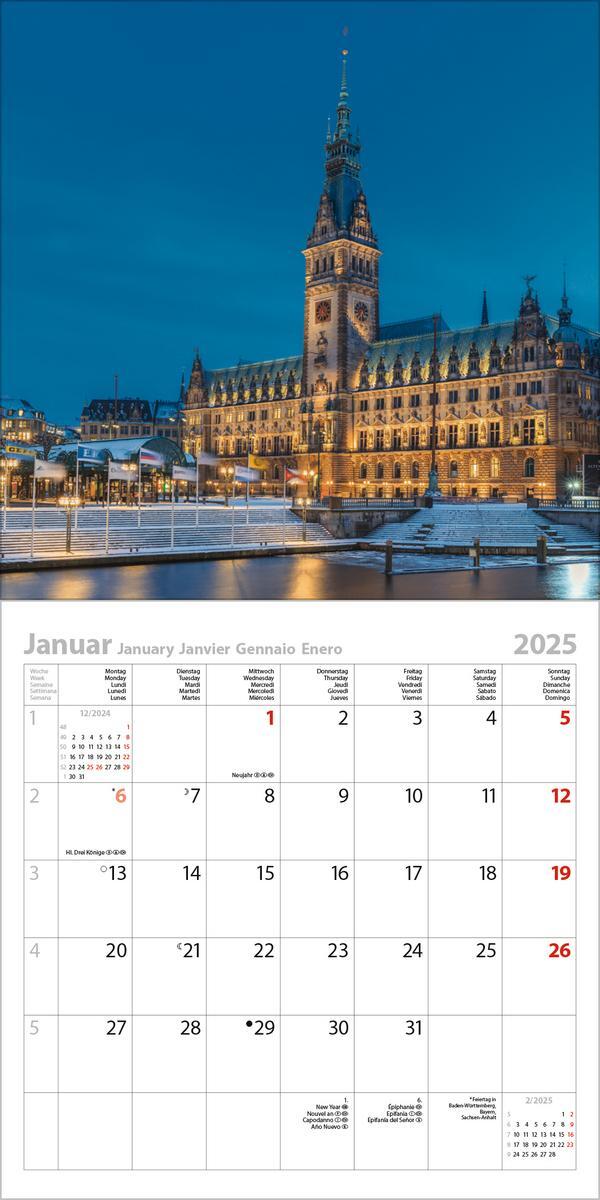 Bild: 9783731880172 | Hamburg 2025 | Verlag Korsch | Kalender | 13 S. | Deutsch | 2025