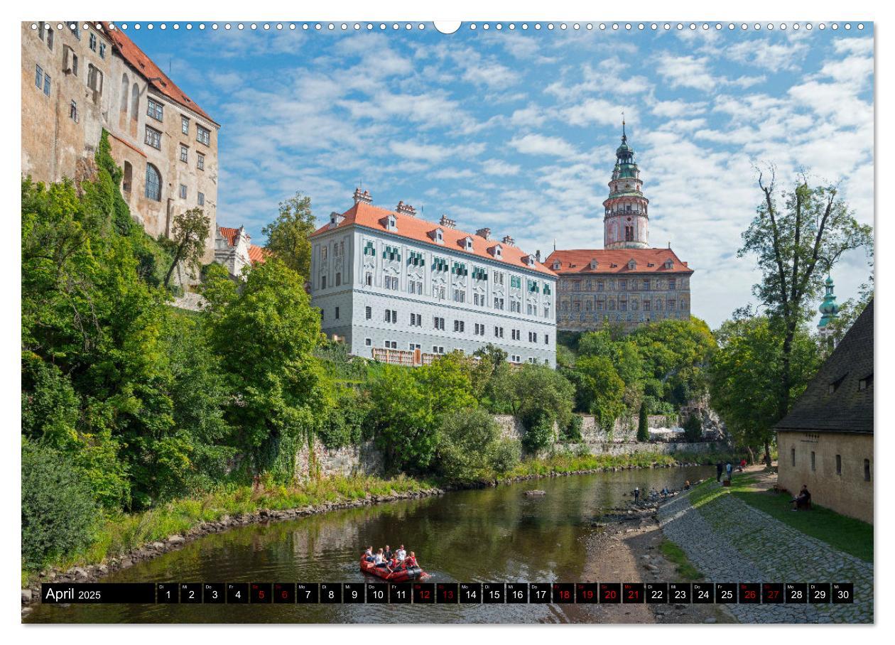 Bild: 9783383988202 | Ceský Krumlov - Böhmisch Krumau (hochwertiger Premium Wandkalender...