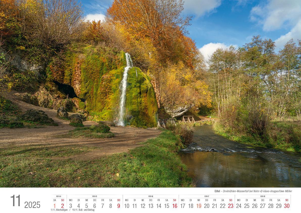 Bild: 9783965352186 | Eifel 2025 Bildkalender A3 Spiralbindung | Holger Klaes | Kalender