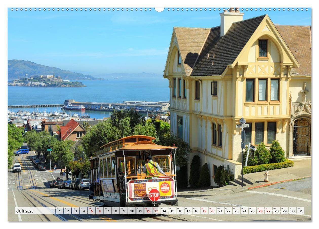 Bild: 9783435109722 | San Francisco - City on the Bay (Wandkalender 2025 DIN A2 quer),...