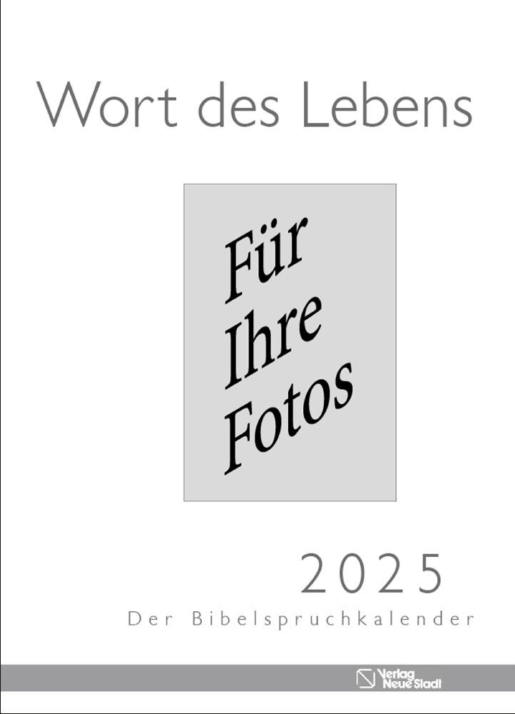 Cover: 9783734613388 | Wort des Lebens 2025 - Der Bibelspruchkalender | Stefan Liesenfeld