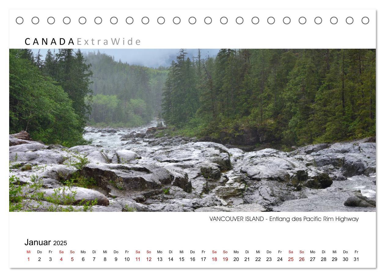 Bild: 9783383791369 | Vancouver Island Panoramabilder (Tischkalender 2025 DIN A5 quer),...