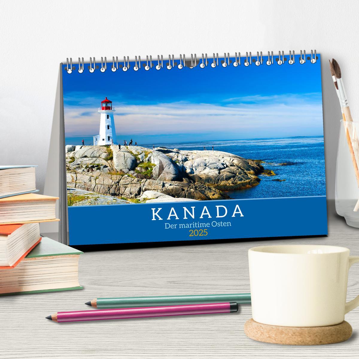 Bild: 9783435458219 | KANADA - Der maritime Osten (Tischkalender 2025 DIN A5 quer),...