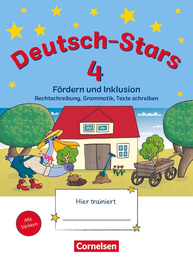 Cover: 9783060848119 | Deutsch-Stars 4. Schuljahr. Fördern und Inklusion - Übungsheft. Mit...