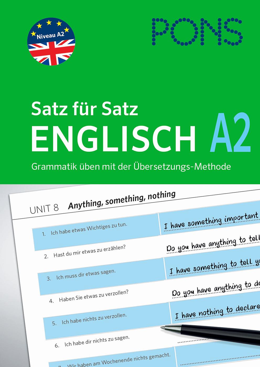 Cover: 9783125621619 | PONS Satz für Satz Englisch A2 | Taschenbuch | Kartoniert / Broschiert