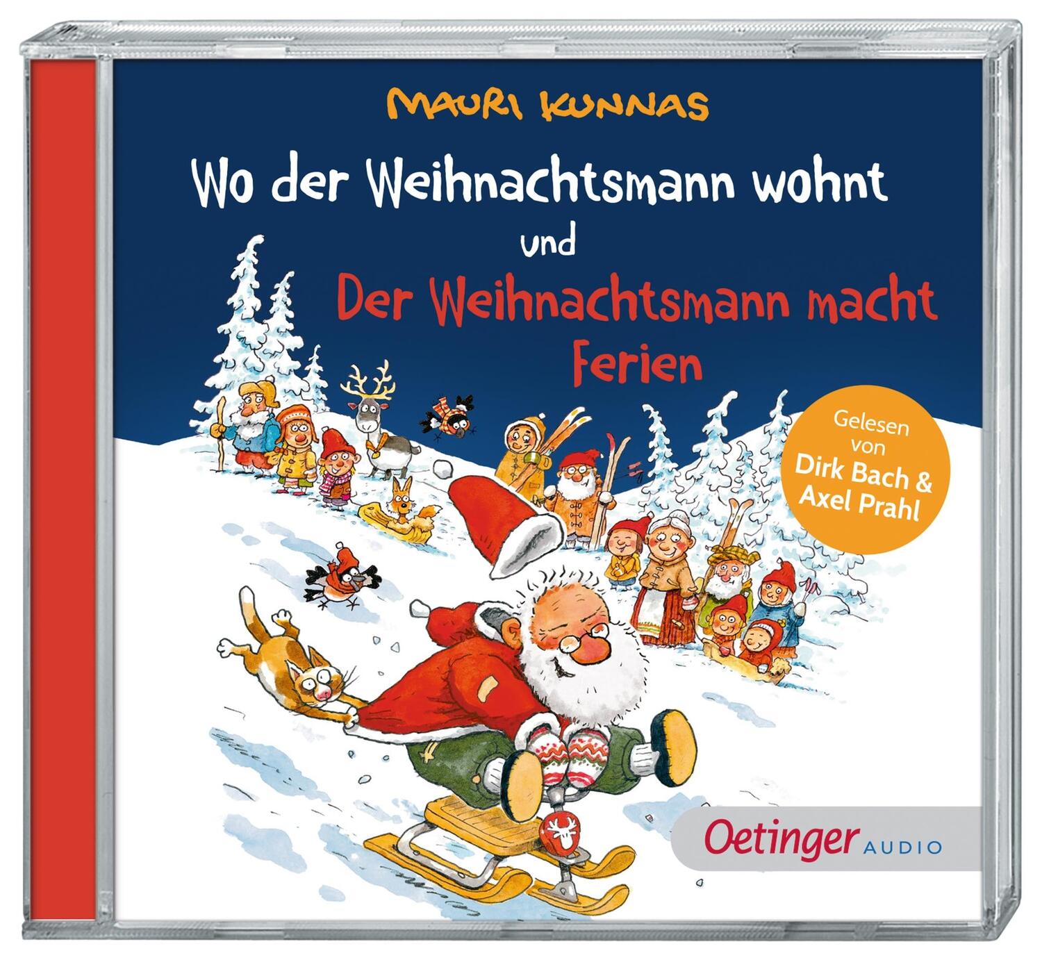 Bild: 9783837390216 | Wo der Weihnachtsmann wohnt und Der Weihnachtsmann macht Ferien | CD