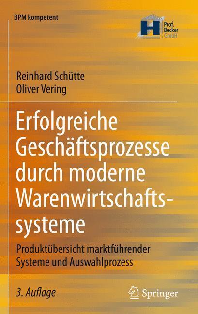 Cover: 9783642205224 | Erfolgreiche Geschäftsprozesse durch moderne Warenwirtschaftssysteme