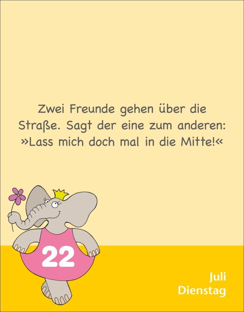 Bild: 9783840034152 | Witze für Kids Tagesabreißkalender 2025 | Kalender | Geblockt | 324 S.