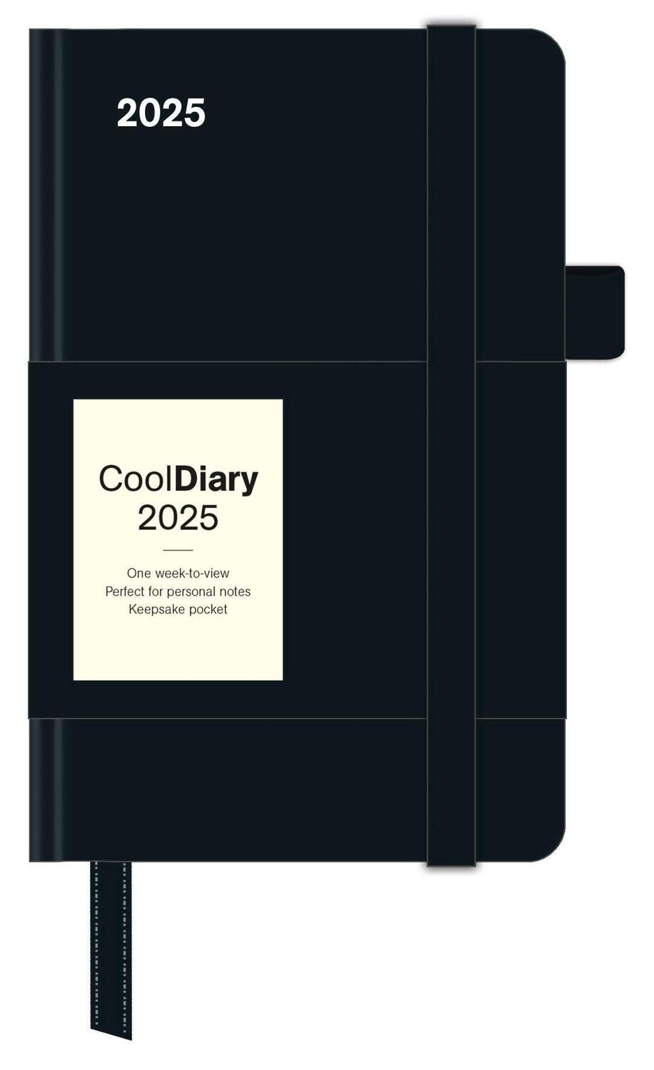 Cover: 4002725994875 | Black 2025 - Diary - Buchkalender - Taschenkalender - 9x14 | Verlage