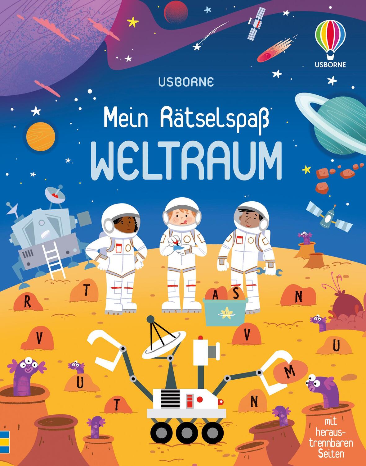 Cover: 9781789417982 | Mein Rätselspaß: Weltraum | mit heraustrennbaren Seiten | Kate Nolan