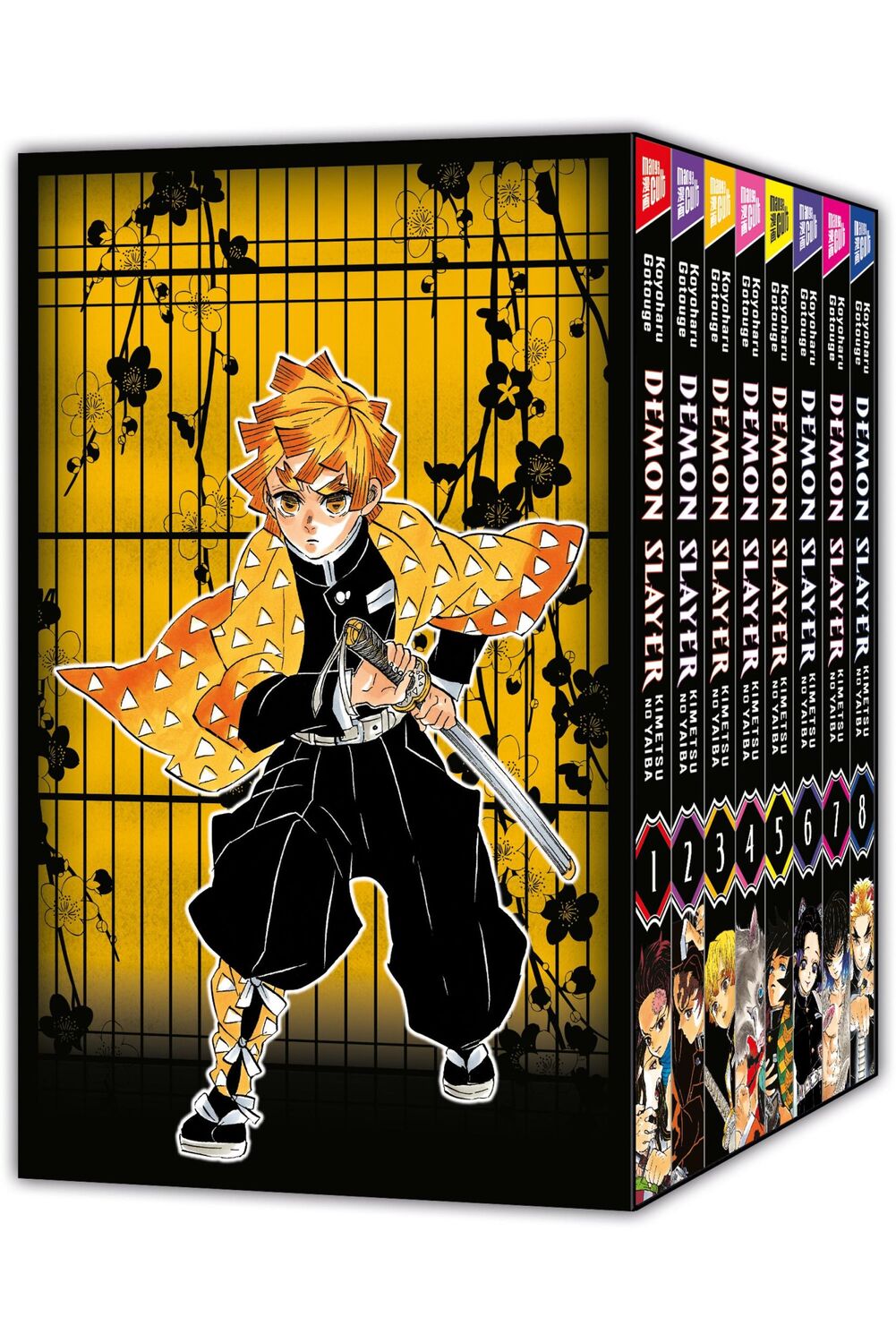 Cover: 9783964337016 | Demon Slayer - Kimetsu no Yaiba 1-8 mit Sammelschuber | Gotouge | Buch