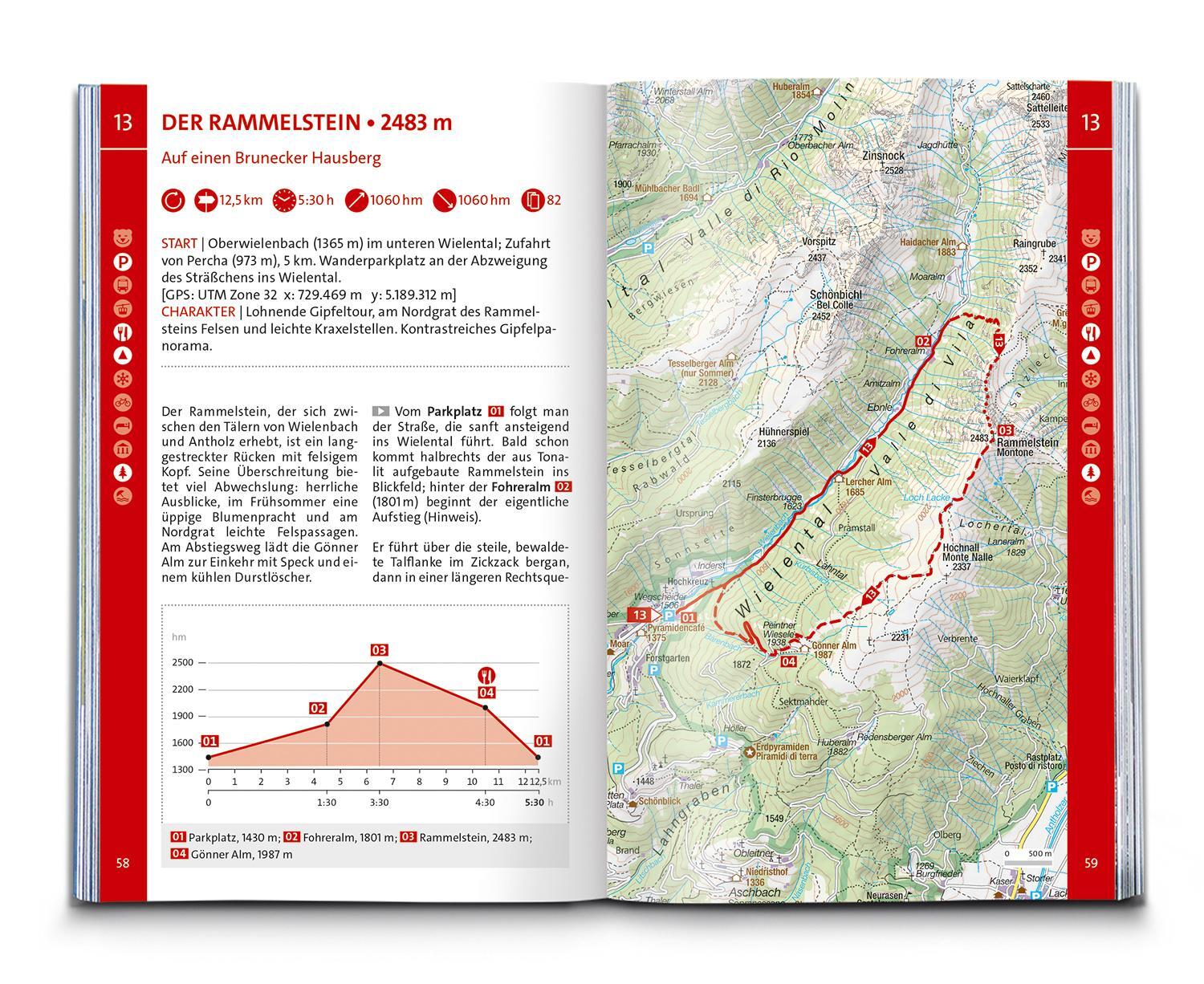 Bild: 9783991540823 | KOMPASS Wanderführer Pustertal und seine Seitentäler, Herausragende...