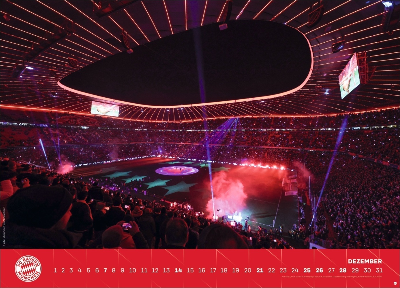 Bild: 9783756404728 | FC Bayern München Edition Kalender 2025 | Kalender | Spiralbindung