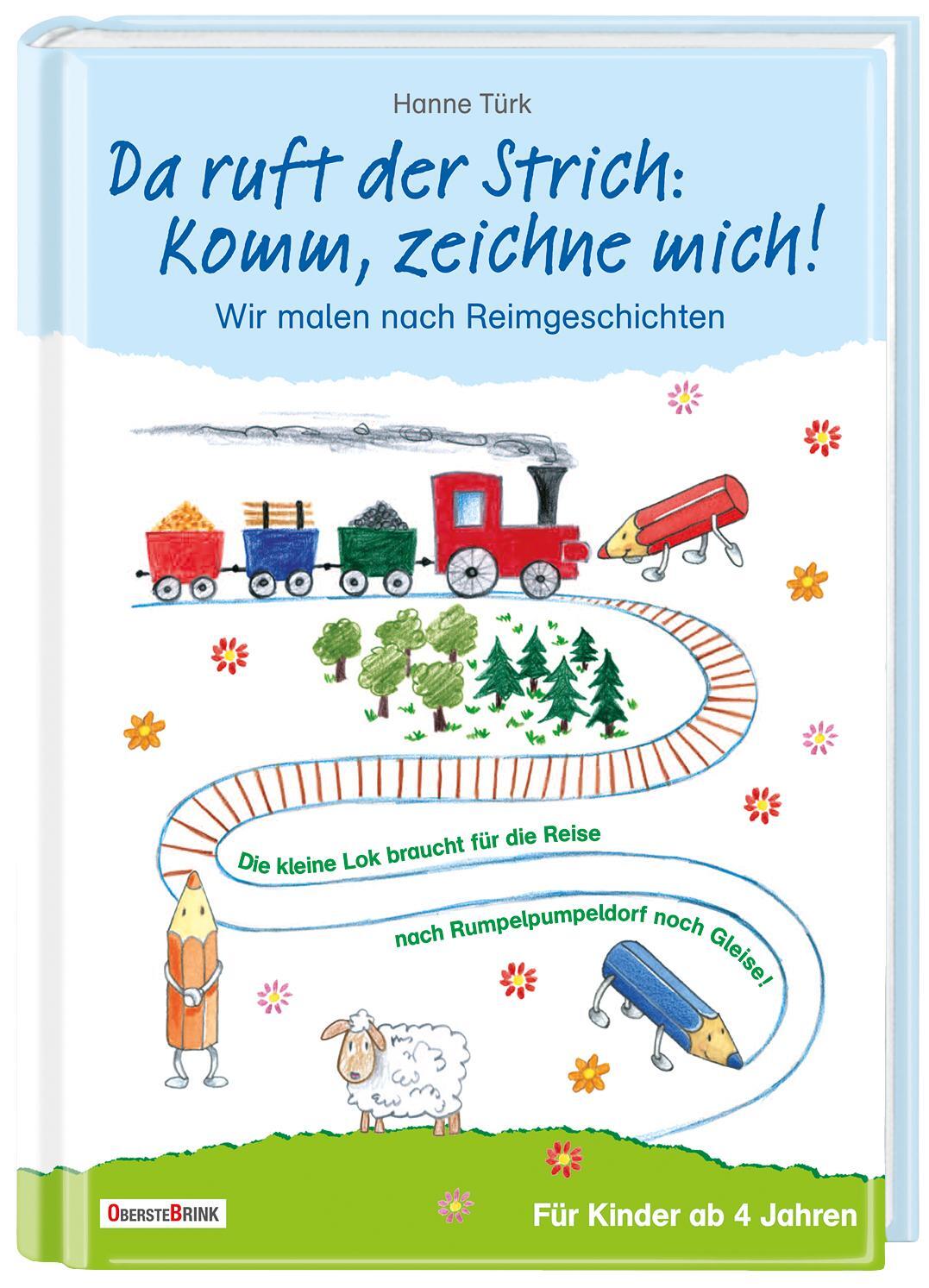 Cover: 9783934333550 | Da ruft der Strich: Komm, zeichne mich! | Hanne Türk | Buch | Deutsch