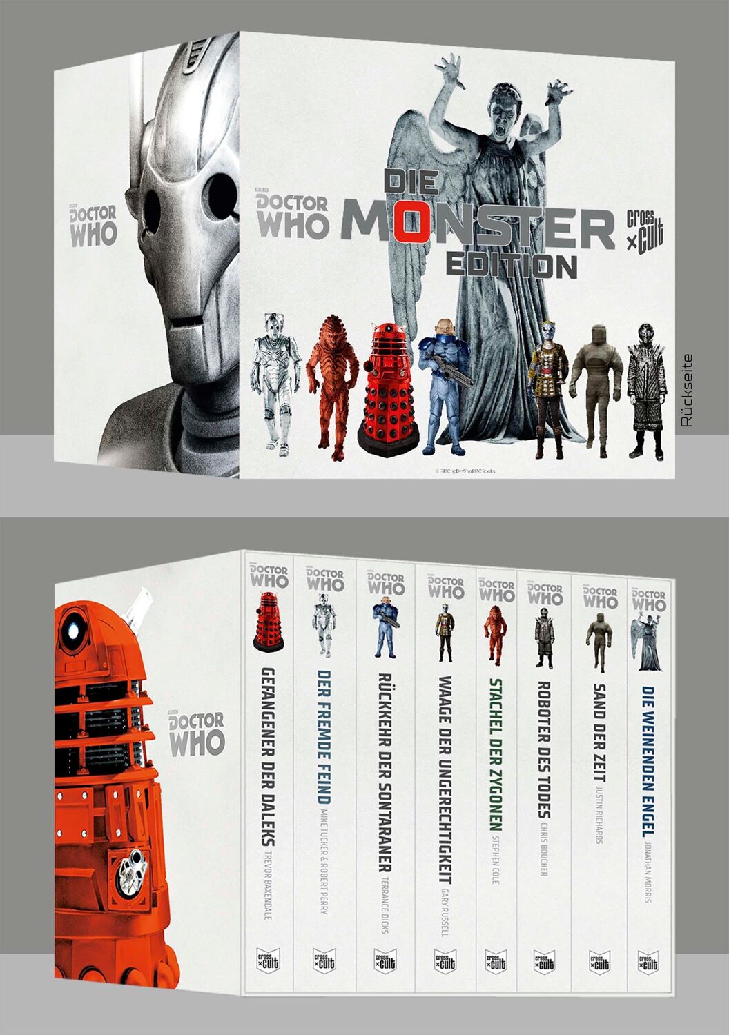 Cover: 9783966586214 | Doctor Who Monster-Edition: Schuber mit Band 1-8 | Tucker | Buch