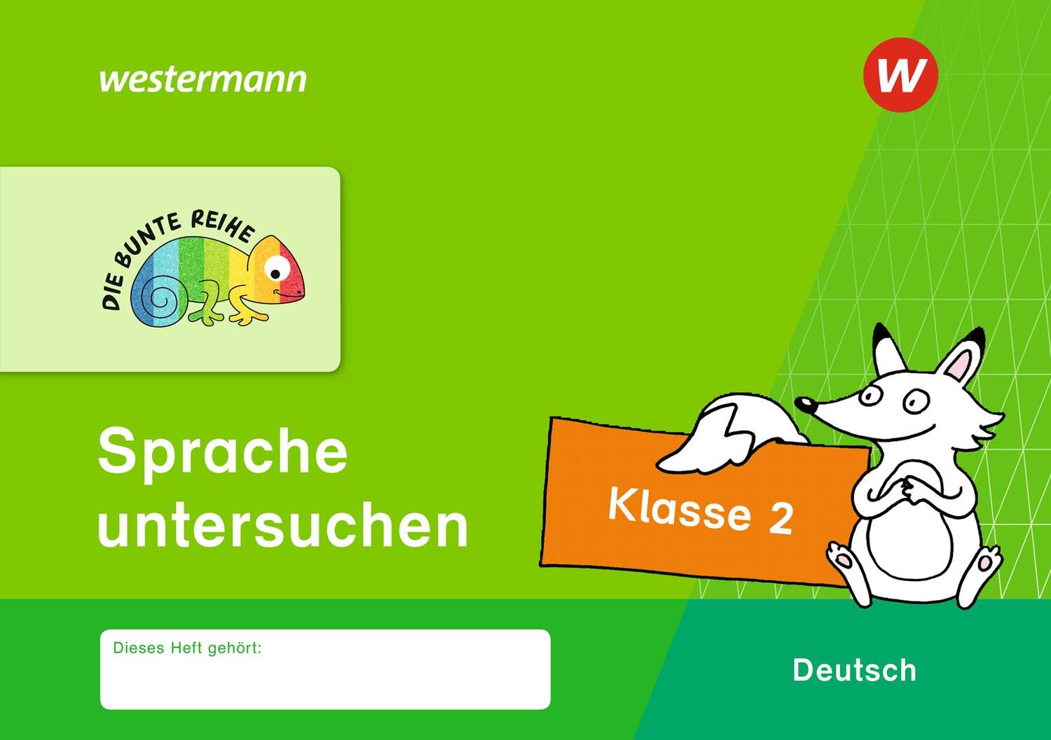 Cover: 9783141172140 | DIE BUNTE REIHE - Deutsch. Klasse 2. Sprache untersuchen | Broschüre