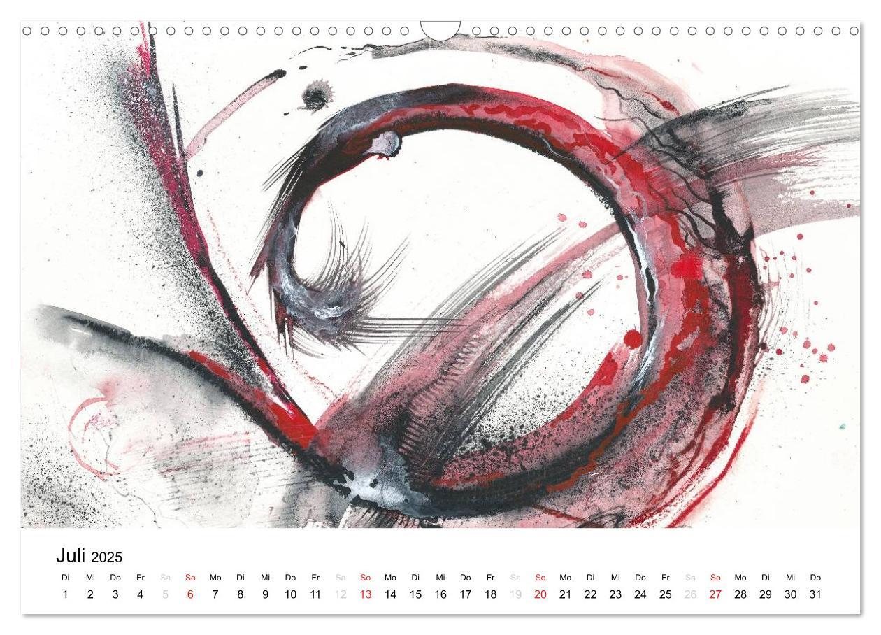 Bild: 9783435624836 | Abstrakte Aquarelle (Wandkalender 2025 DIN A3 quer), CALVENDO...