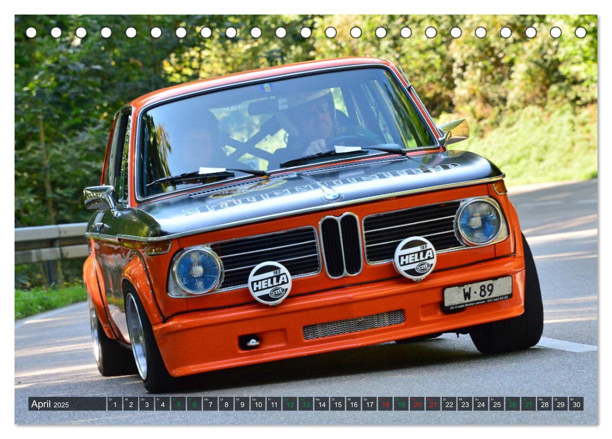 Bild: 9783435184934 | OLDTIMER BERGRENNEN - BMW Fahrzeuge (Tischkalender 2025 DIN A5...