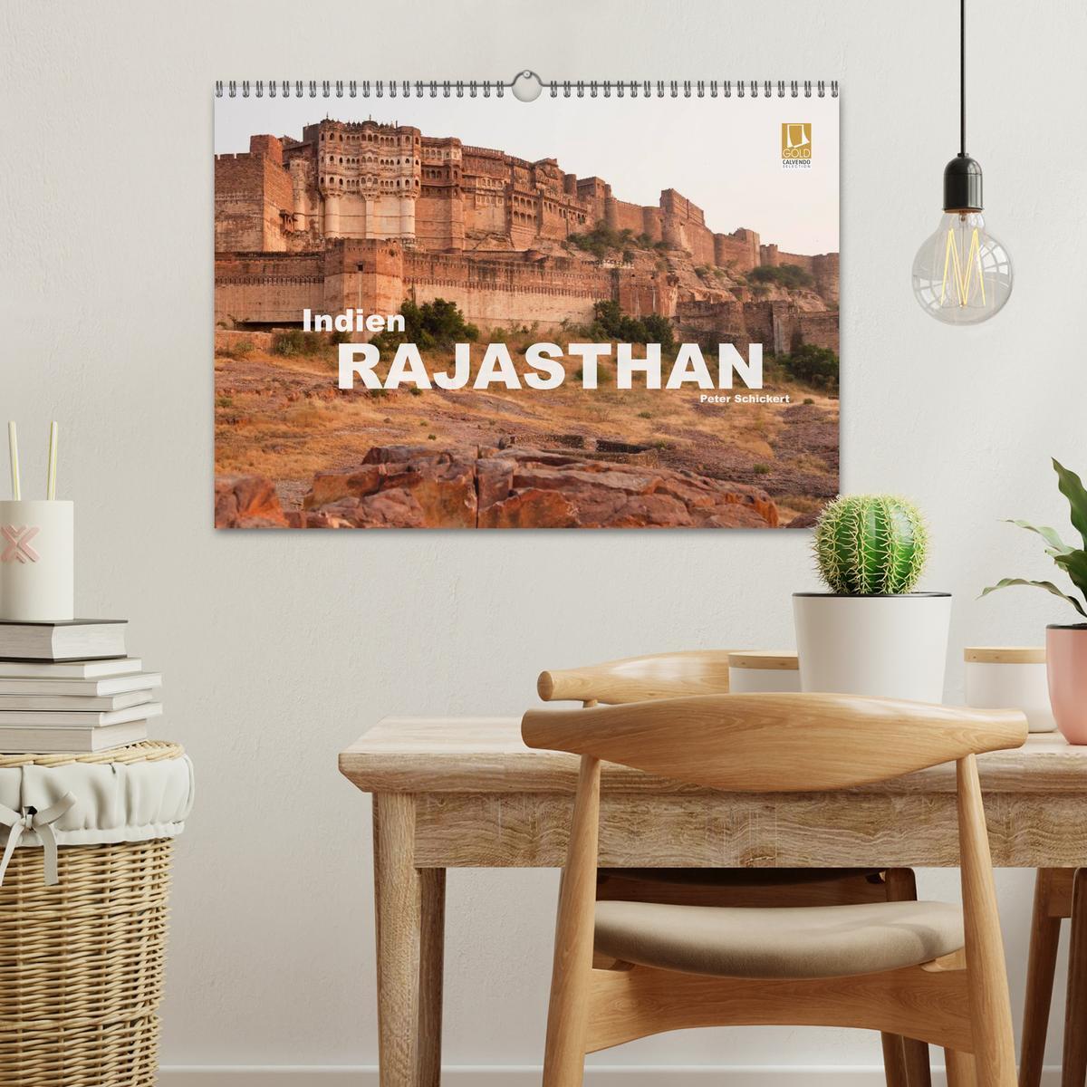 Bild: 9783435627349 | Indien - Rajasthan (Wandkalender 2025 DIN A3 quer), CALVENDO...