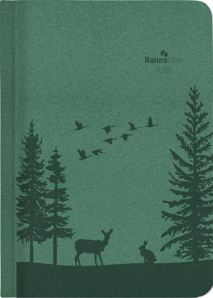 Cover: 4251732343804 | Alpha Edition - Wochen-Minitimer Nature Line Forest 2025...