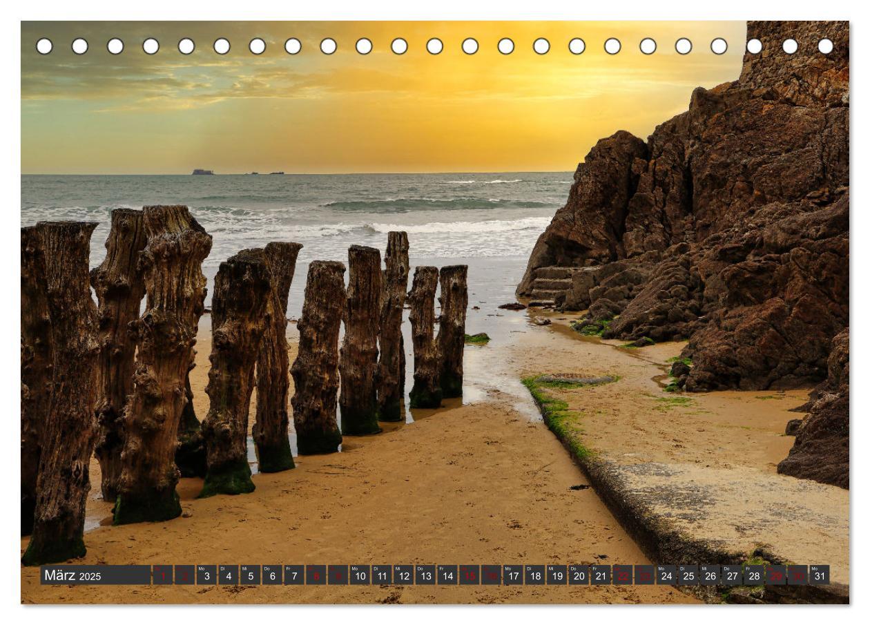 Bild: 9783383906336 | Saint-Malo - Ein gut geschützter Schatz (Tischkalender 2025 DIN A5...