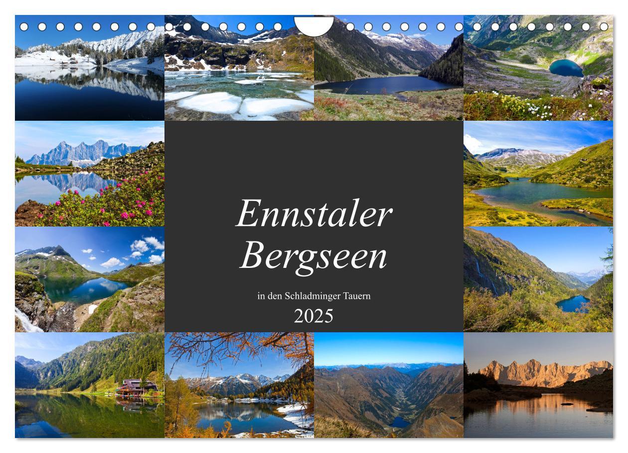 Cover: 9783435409211 | Ennstaler Bergseen in den Schladminger Tauern (Wandkalender 2025...