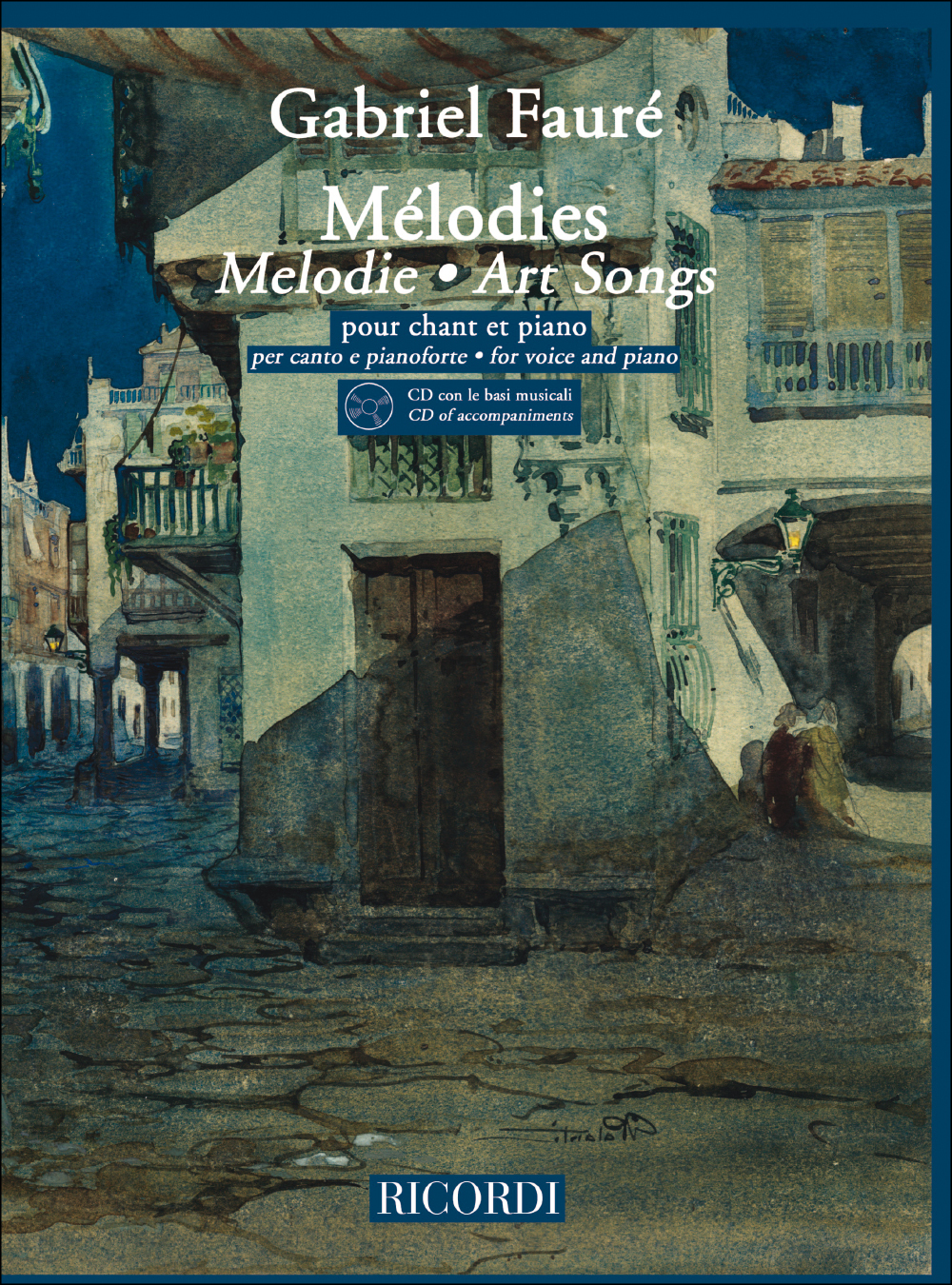 Cover: 9790041399959 | Melodies - Art Songs | Gabriel Urbain Fauré | Art Songs | Buch + CD