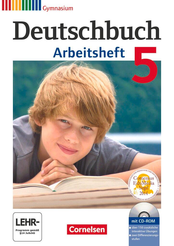 Cover: 9783060619139 | Deutschbuch 5. Schuljahr. Arbeitsheft mit Lösungen und...