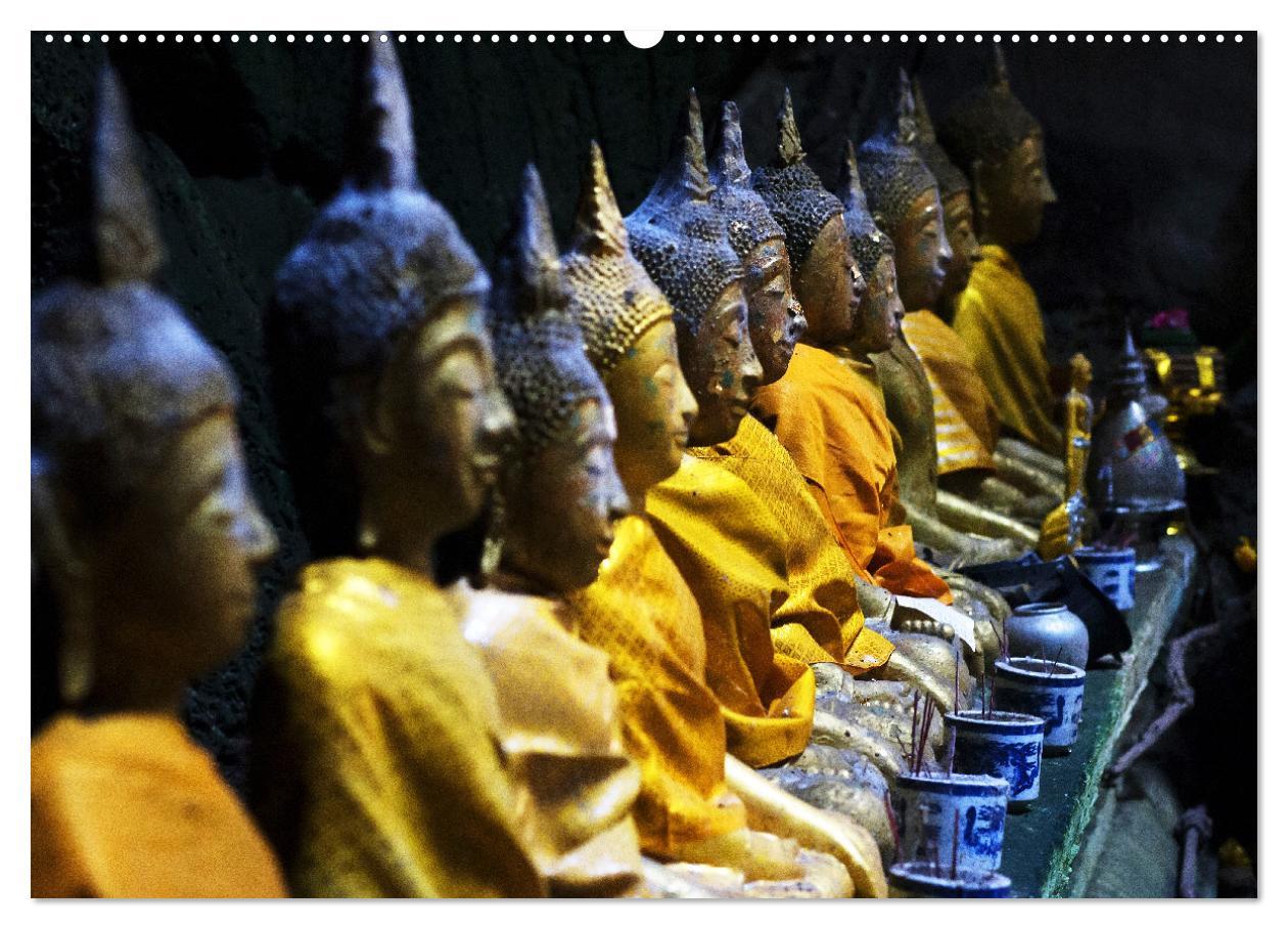 Bild: 9783435791859 | Buddhas tief im Fels (Wandkalender 2025 DIN A2 quer), CALVENDO...