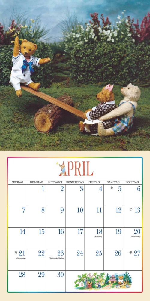 Bild: 4250809653266 | DUMONT - Der Teddybär 2025 Broschürenkalender, 30x30cm,...