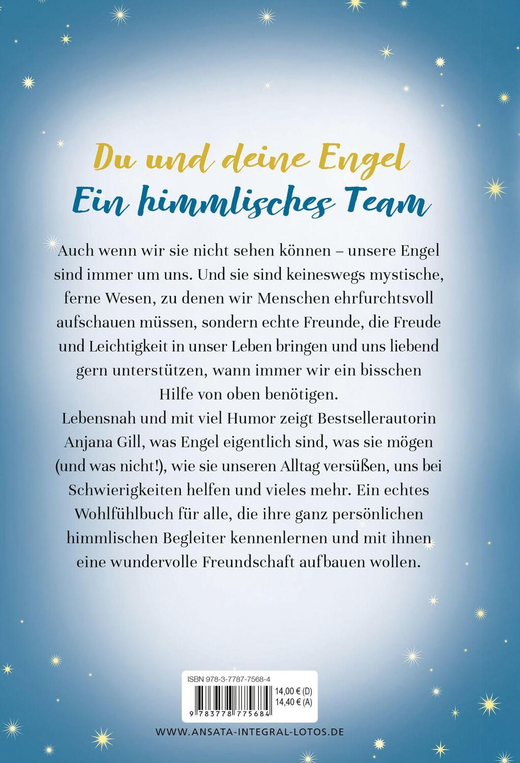 Bild: 9783778775684 | Du und deine Engel | Anjana Gill | Buch | 156 S. | Deutsch | 2021