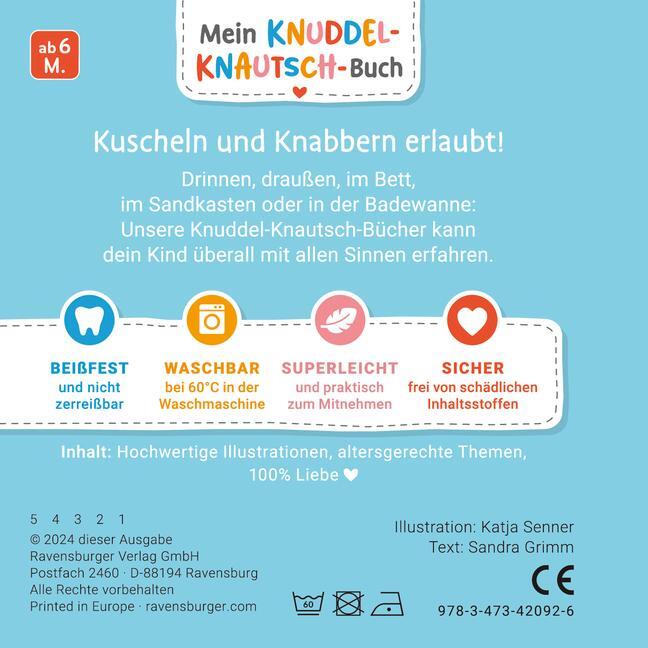 Bild: 9783473420926 | Mein Knuddel-Knautsch-Buch: Meine Tierkinder; weiches Stoffbuch,...