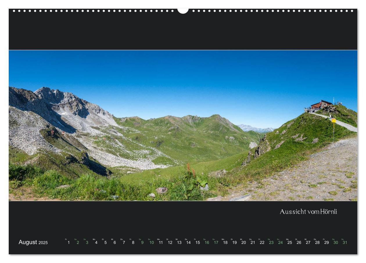 Bild: 9783435140244 | Arosa Panorama (Wandkalender 2025 DIN A2 quer), CALVENDO...