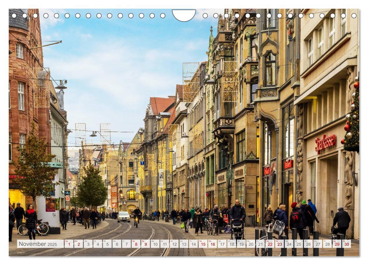 Bild: 9783435321940 | Erfurt. Perle Thüringens. (Wandkalender 2025 DIN A4 quer), CALVENDO...