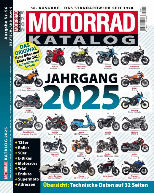 Cover: 9783613321830 | Motorrad-Katalog 2025 | Taschenbuch | 250 S. | Deutsch | 2024