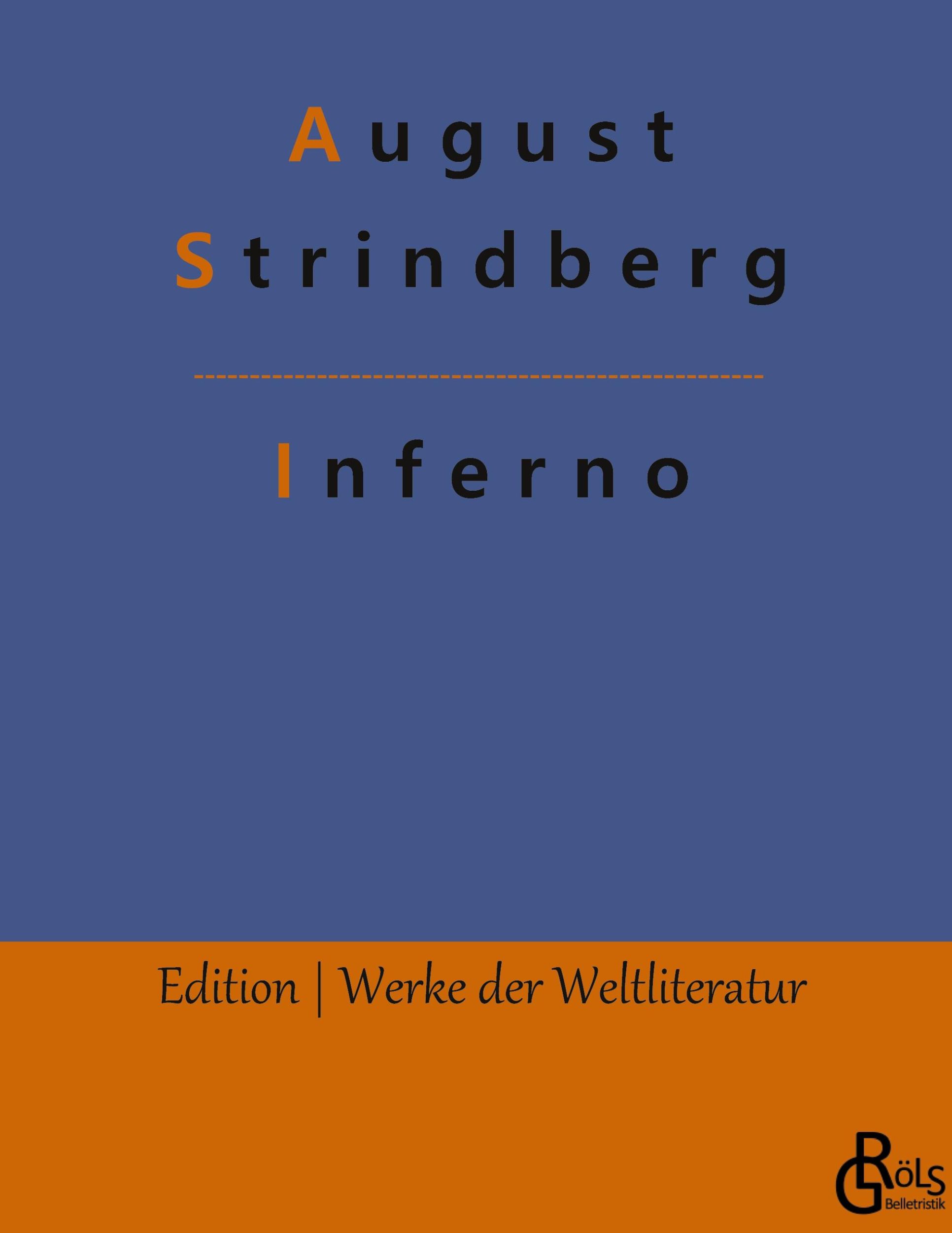 Cover: 9783988284310 | Inferno | August Strindberg | Buch | HC gerader Rücken kaschiert