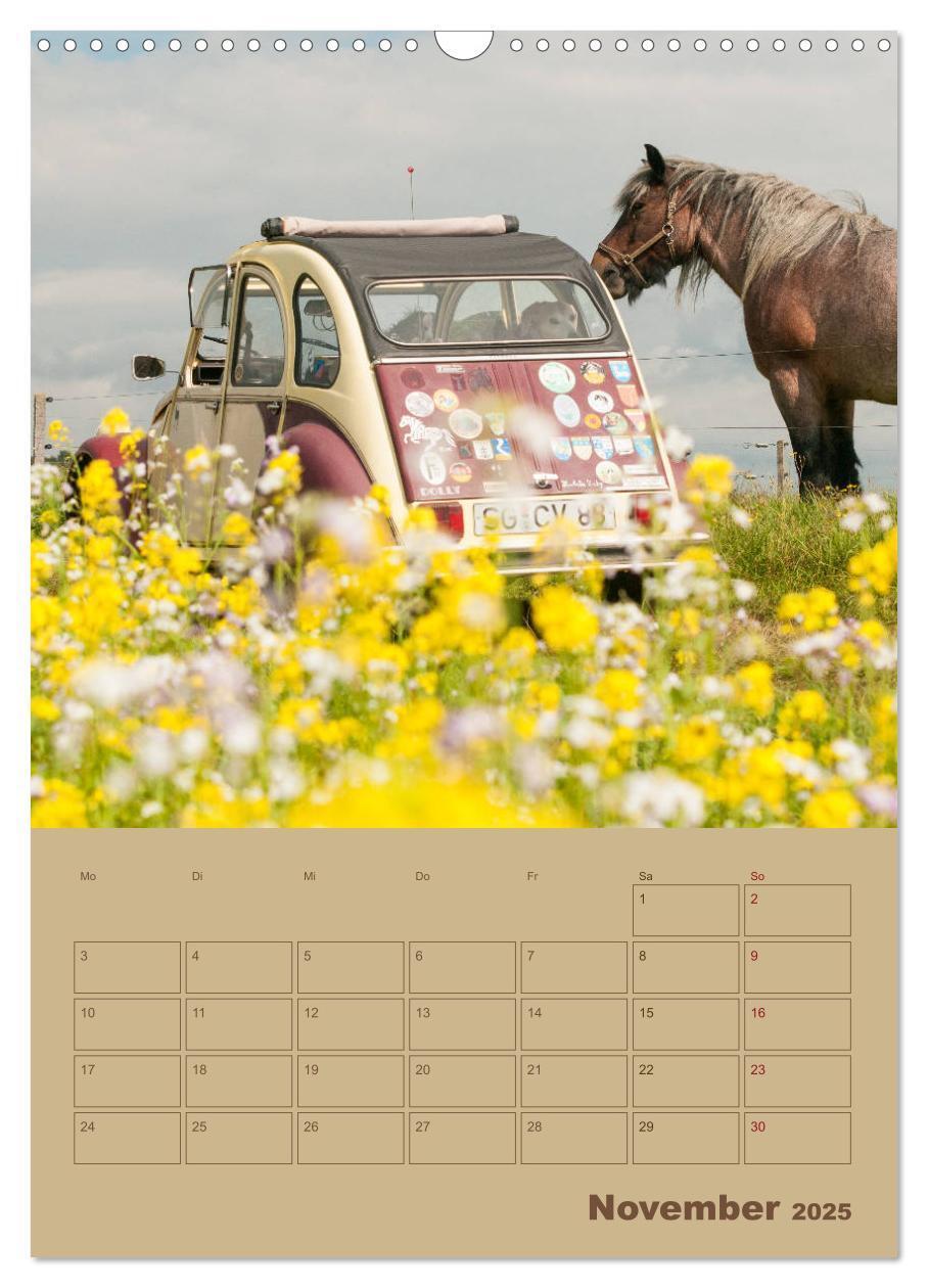 Bild: 9783435955312 | Citroën 2 CV ¿ Flower Power (Wandkalender 2025 DIN A3 hoch),...