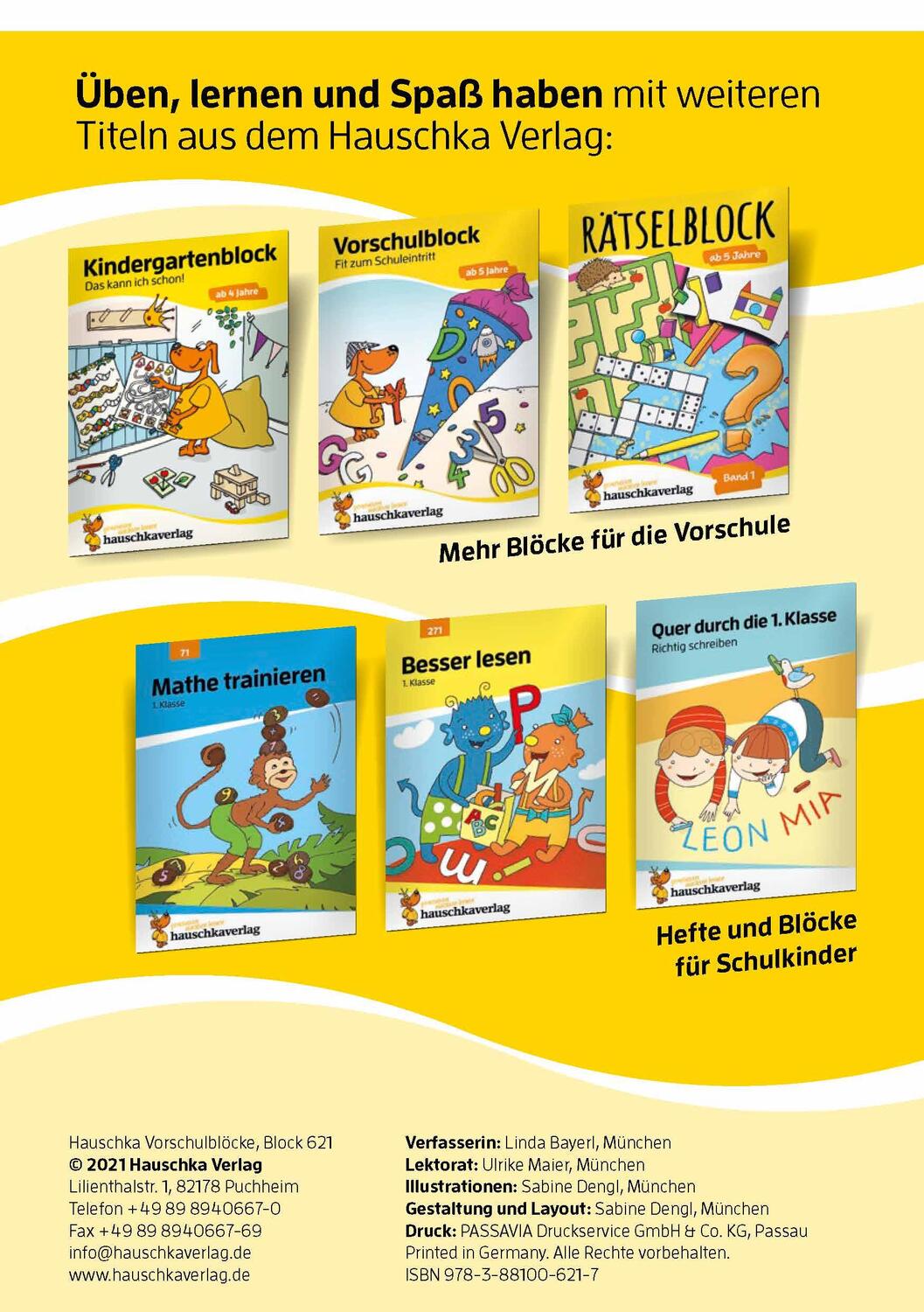 Bild: 9783881006217 | Kindergartenblock - Formen, Farben, Fehler finden ab 4 Jahre | Neumann