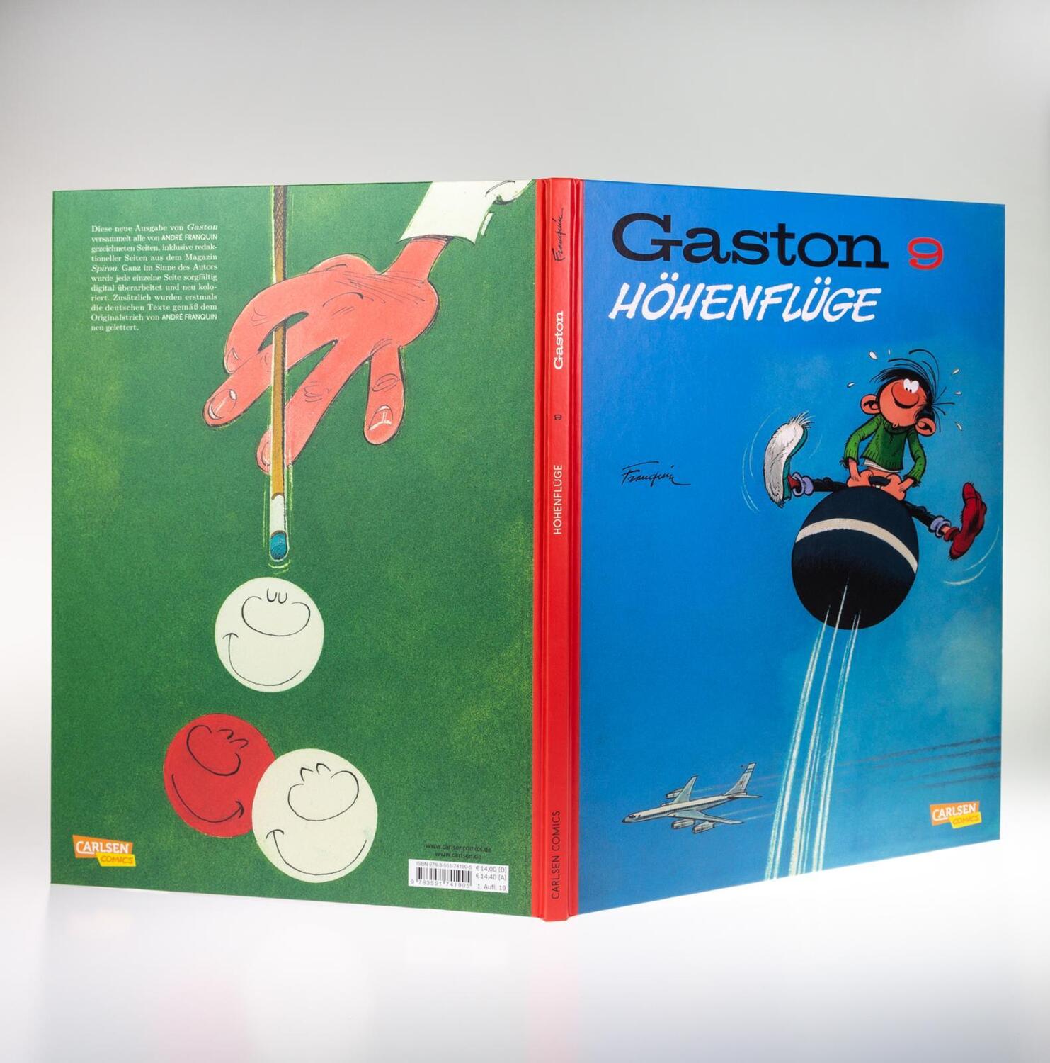 Bild: 9783551741905 | Gaston Neuedition 9: Höhenflüge | André Franquin | Buch | 48 S. | 2019