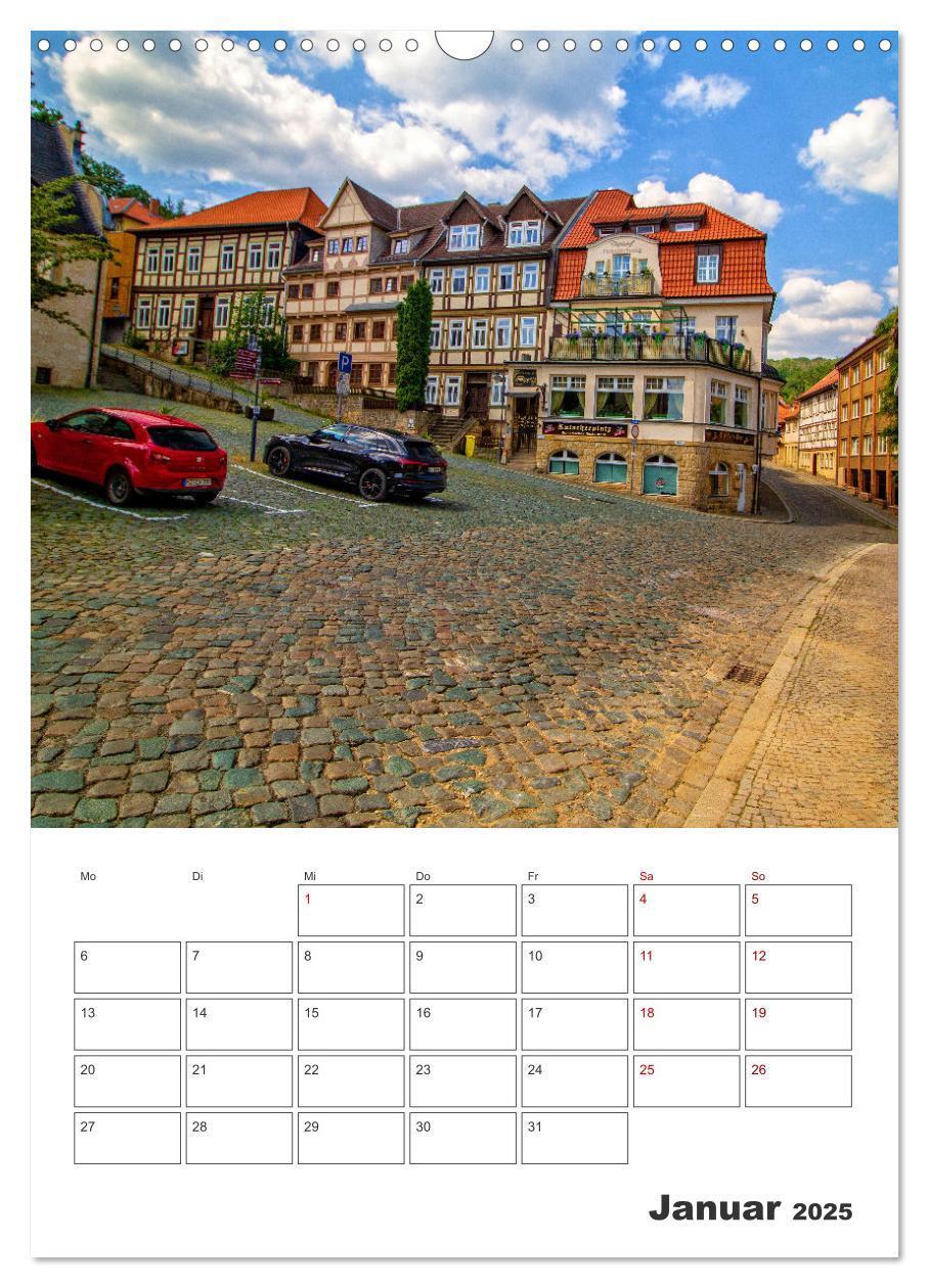 Bild: 9783383823855 | Blankenburg am Harz - Terminplaner (Wandkalender 2025 DIN A3 hoch),...