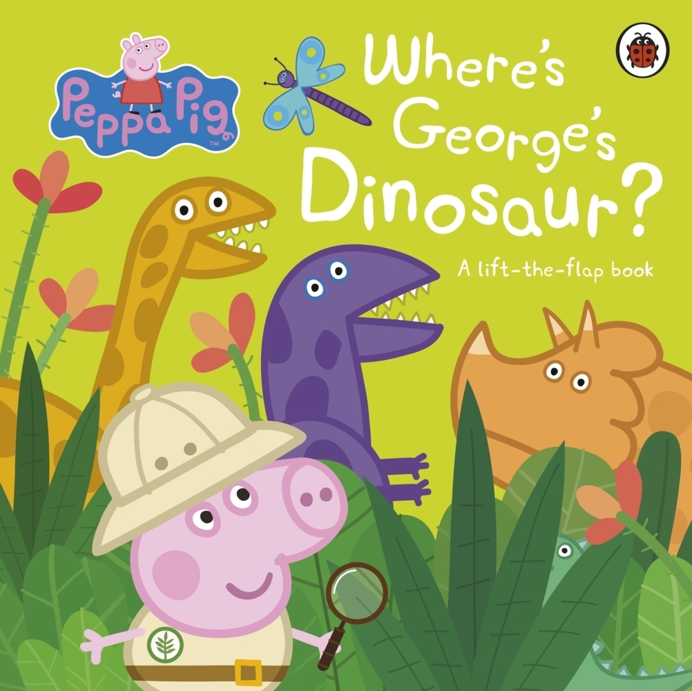 Cover: 9780241543542 | Peppa Pig: Where's George's Dinosaur?: A Lift The Flap Book | Pig