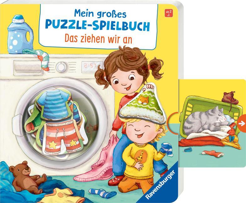 Bild: 9783473410460 | Mein großes Puzzle-Spielbuch: Das ziehen wir an | Bookella | Buch